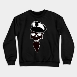 Skull with goatee Crewneck Sweatshirt